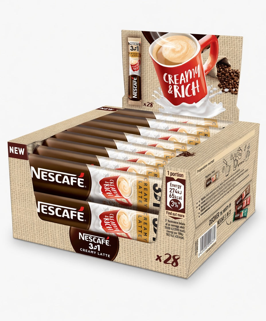 CREAMY LATTE BOX (28 SERVINGS)