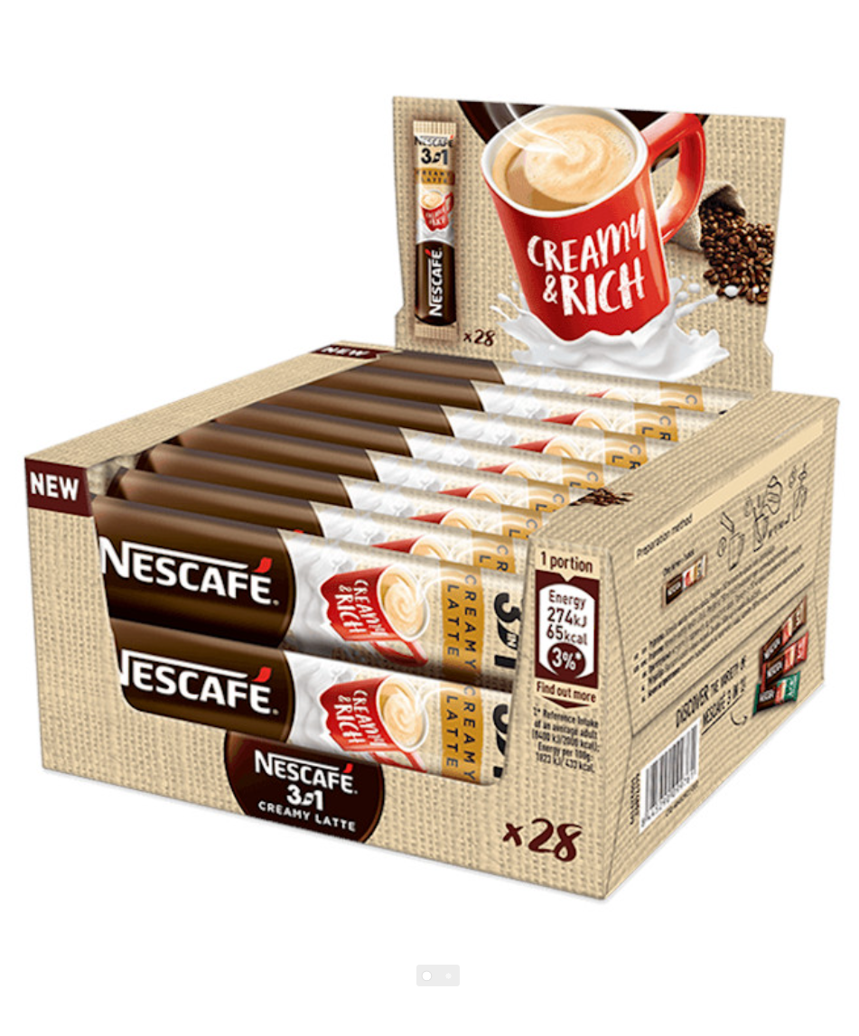 CREAMY LATTE BOX (28 SERVINGS)
